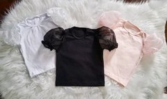 Imagem do Blusa de Organza Manga Princesa