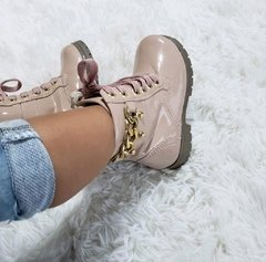 Coturno Nude Verniz - comprar online