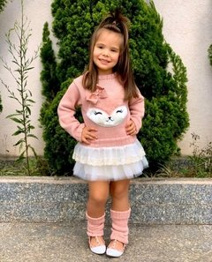 Blusa Raposinha Tricô