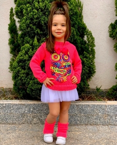 Blusa Corujinha Tricô