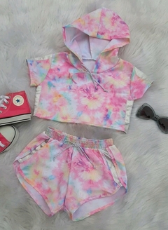 Conjunto Tie Dye na internet