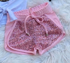 Short Rosa Paetê