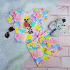 Conjunto Sorvete Tie Dye