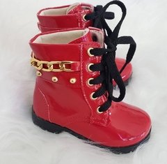 Coturno Vermelho Verniz na internet