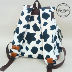 Mochila Malacara Vintage PEQUEÑA Vaca - KAOS MORFINA
