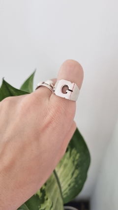 Anillo Inicial Grande - Picasso joyeria