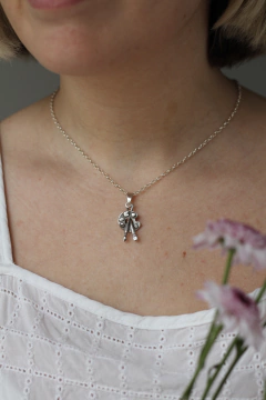 Dije Paleta de Pintor con pinceles - Picasso joyeria