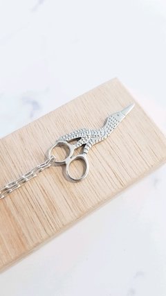 Collar Tijera Cigüeña - Picasso joyeria