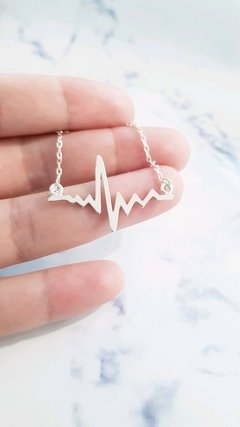 Collar Electrocardiograma - Picasso joyeria