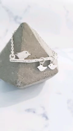 Collar mamá pajarito