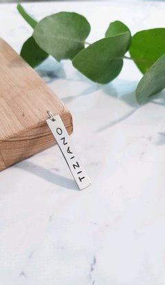 Chapita personalizada grabada en internet