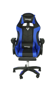 Silla Gamer Daewoo Shooter Ergonómica Escritorio Pc Gaming Azul - tienda online