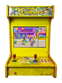 ArcaLan Little Bartop Led 19 "Los Simpson"