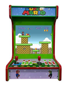ArcaLan Little Bartop Led 19 "Super Mario" - ArcaLan