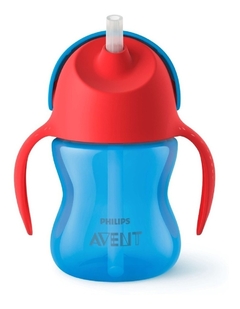 Vaso Straw Cup Avent Con Pajita Flexible Antiderrame 200 Ml - comprar online