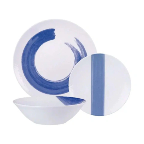 Juego De Platos Tramontina Porcelana 12 Piezas Vajilla