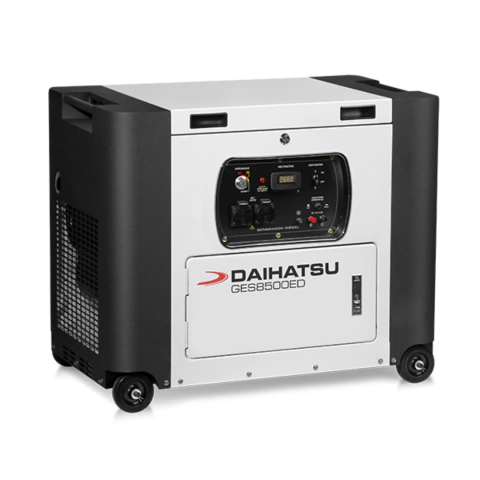 Grupo Electrógeno generador Cabinado Monofásico Diesel 7000w ( 7 KVA ) - 13.2 HP - 498 cc DAIHATSU