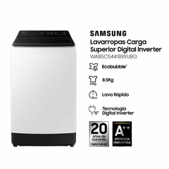 LAVARROPAS AUTOMATICO 8,5 KG - INVERTER - SAMSUNG - WA85C5441BWUBG