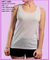 AN2480 Camiseta de algodon con vivo raso sin manga ARLEN - comprar online