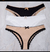 PE722 Bikini de microfibra con puntilla angosta en piernas