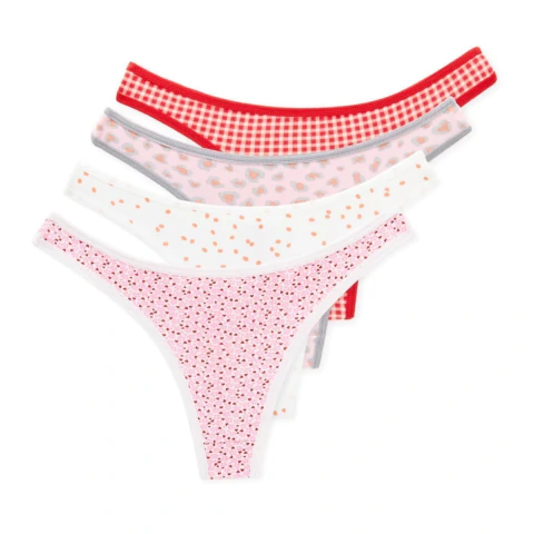 Bombachas Colaless Pack x 4 Estampadas (PR76312)