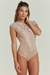 SE439 Body manga corta de microfibra y puntilla SELU - tienda online