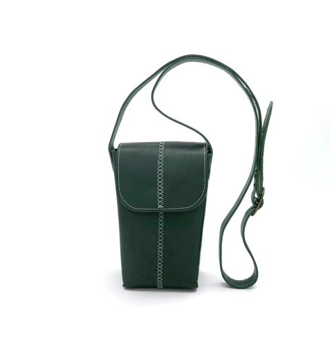 Morral Cruce Verde - GRABADO DE INICIALES SIN CARGO !