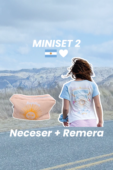 MINI SET 2 - MABYSETA (neceser + remera) - comprar online