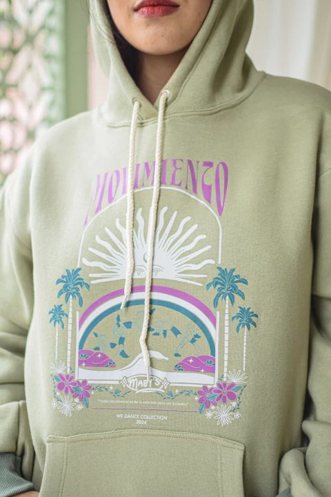 BUZO MOVIMIENTO VERDE - comprar online