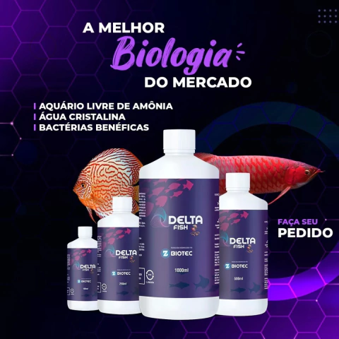 Acelerador Biológico Deltafish 500ml - Para Agua Doce