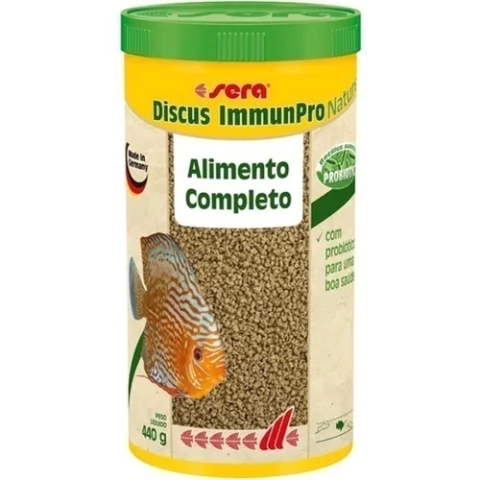 Ração Sera Discus Immunpro Nature 440g