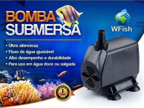 Bomba Submersa WF-4000 WFISH 4000L/H 127V