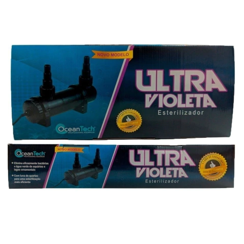 Filtro Uv Ocean Tech 9w Pu 9 - 220v Filtro Esterilizador