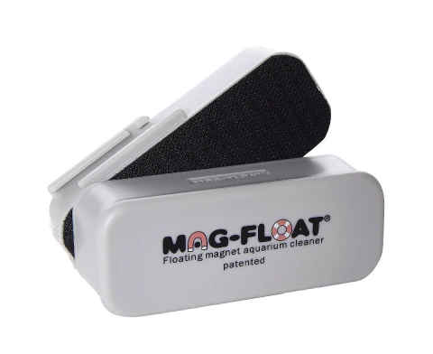 Limpador Magnético Mag-float 125 Aquário Com Vidro Até 10mm