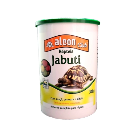 Ração Club Repteis Jabuti 300g - Alcon
