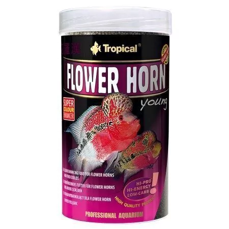Ração Tropical Flower Horn Young Pellet 95g