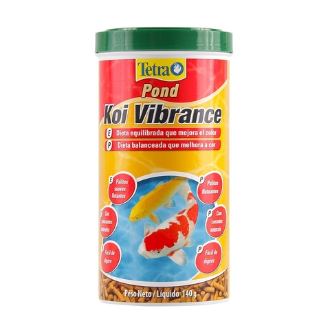 Ração Tetra Pond Koi Vibrance 140g