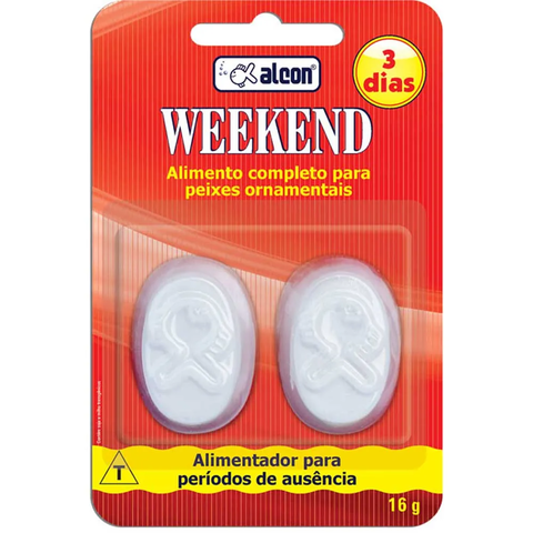 Ração Alcon WEEKEND 16g - 3 dias