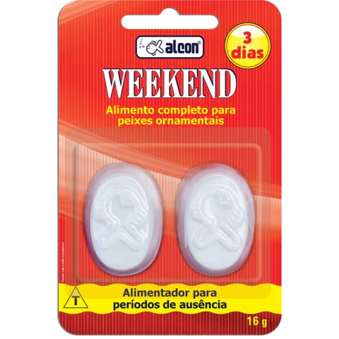 Ração Alcon WEEKEND 16g - 3 dias