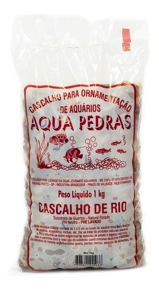 Cascalho de Rio Nº01 - 1Kg