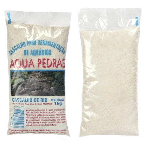 Cascalho de Rio Nº00 - 1Kg