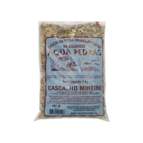 Cascalho de Rio Nº02 - 1Kg