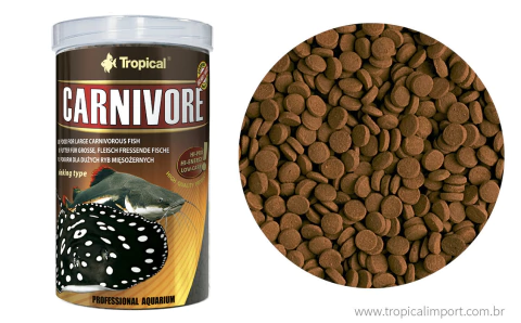 Ração Tropical Carnivore 300g