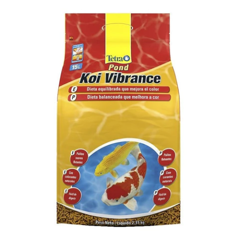Ração Tetra Pond Koi Vibrance 2.350g