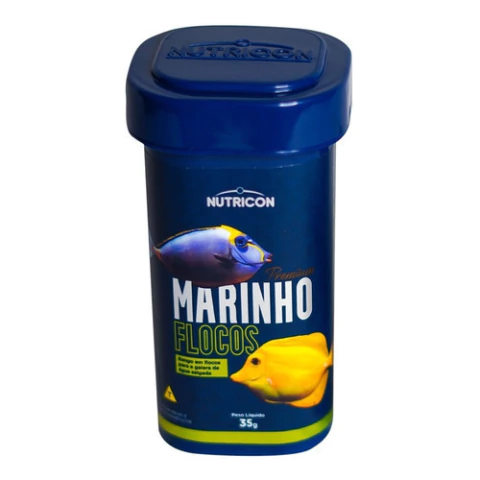 Ração Nutricon Marinho Flocos 35g