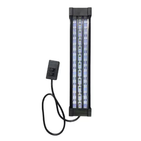Luminaria de Led Ecopower FT30 - 3 Barras -Azul/Branco/Azul - 30cm