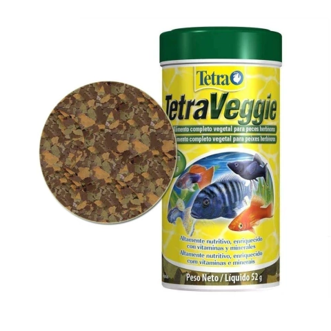 Ração Tetra Veggie Flakes 52g