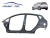LATERAL ESQUERDA NEW FIESTA 14/21 NOVA ORIGINAL D3BBA27847AACTR