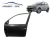 Folha de Porta Dianteira Esquerda Outlander 14/21 Nova Original 5700B549