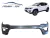 Parachoque Compass Diesel 17/21 Novo Original K68354131AA - comprar online
